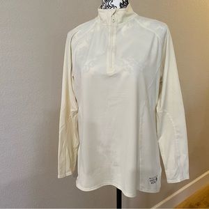 Mountain Hardwear Butter Zippity Top